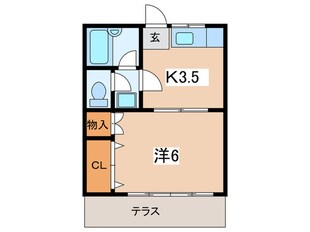 ウィステリアハイツの物件間取画像